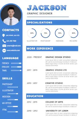Online Editable Professional Resume