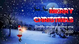 Online Editable Merry Christmas Song YouTube Thumbnail