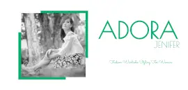 Online Editable Fashion Designer Website