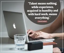 Online Editable Hard Work with Experience Quotes By Muhammad Ali Facebook Post