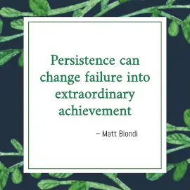 Online Editable Persistence Quotes by Matt Biondi Instagram Post