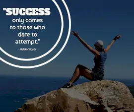 Online Editable Quotes on Success By Mallika Tripathi Facebook Post