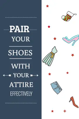 Online Editable Desaturated Gray Shoes Suggestion Blog Graphic