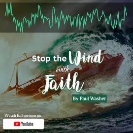 Online Editable Audio Spectrum Faith in Lord Sunday Sermon Snippet