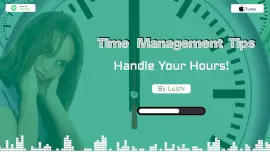 Online Editable Time Management Podcast Landscape 16:9
