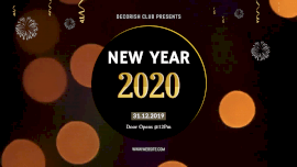 Online Editable Dark New Year Animated Design