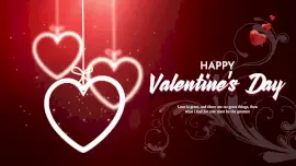 Online Editable Valentine's Day Quote Animated Design