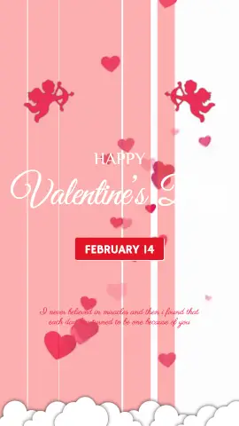 Online Editable Valentine's Day Animated Design