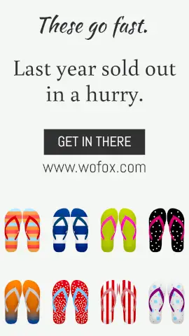 Online Editable Minimalist Online Footwear Shop Vertical GIF Post
