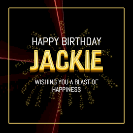 Online Editable Multicolor Birthday Wishes Animated Design