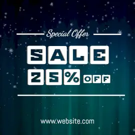 Online Editable Special Offer Sale Animated Design