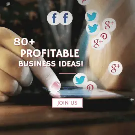 Online Editable 80+ Profitable Business Ideas Animated Design