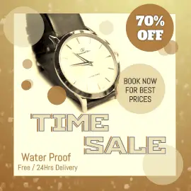 Online Editable Time Sale Offer Animated Design
