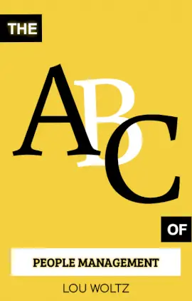 Online Editable ABC People Management Wattpad Book Cover