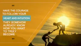 Online Editable Strong Orange Hard Work Motivational Quote Facebook Event Cover
