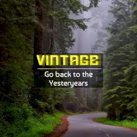 Online Editable 3D Font Vintage Nature CD Cover