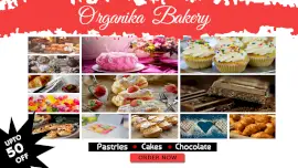 Online Editable Order Bakery Items 13 Grid Photo Collage