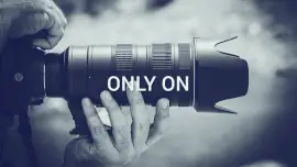 Online Editable Professional Photographer with Logo Reveal Video Slideshow