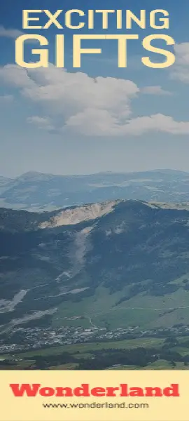 Online Editable Wonderland Tourist Spot Wide Skyscraper Ad