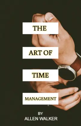 Online Editable Art of Time Management Wattpad Book Cover
