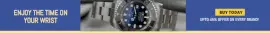 Online Editable Watch Sale Deal Leaderboard Ad