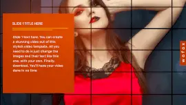 Online Editable Photo Grid Presentation Video Slideshow