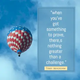 Online Editable Terry Bradshaw Challenging Quotes Instagram Ad