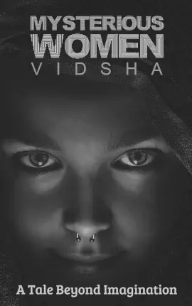 Online Editable Monochromatic Mysterious Women Book Cover