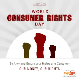 Online Editable World Consumer Rights Day March 15 Social Media Post