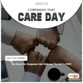Online Editable Companies That Care Day Social Media Post