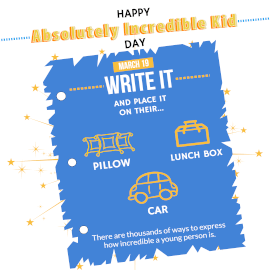 Online Editable Absolutely Incredible Kid Day Instagram Post