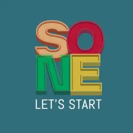 Online Editable Colorful Four Letter Logo
