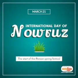 Online Editable International Day of Nowruz March 21 Social Media Post