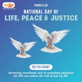 Online Editable National Day of Life, Peace and Justice in El Salvador March 26 Instagram Post