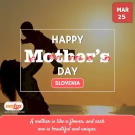 Online Editable Happy Mother's Day in Slovenia March 25 Instagram Post Online Editable Happy Mother's Day in Slovenia March 25 Instagram Post
