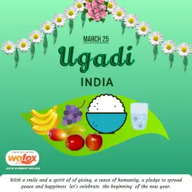 Online Editable Ugadi Festival in India Instagram Post