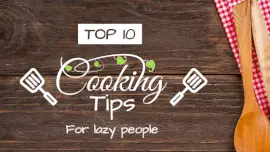 Online Editable Cooking Tips Blog Banner