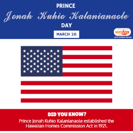 Online Editable Prince Kuhio Day in Hawaii March 26 Instagram Post