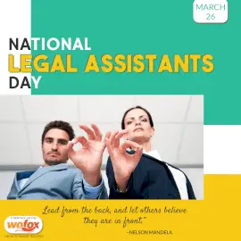 Online Editable National Legal Assistants Day March 26 Instagram Post