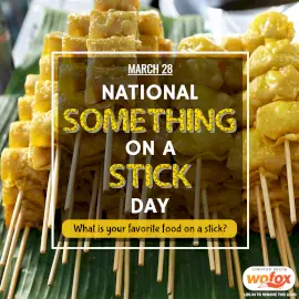Online Editable Something on a Stick Day March 28 Instagram Post