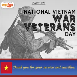Online Editable National Vietnam War Veterans Day in USA March 29 Instagram Post Online Editable National Vietnam War Veterans Day in USA March 29 Instagram Post