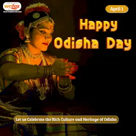 Online Editable Odisha Day in India April 1 Instagram Post