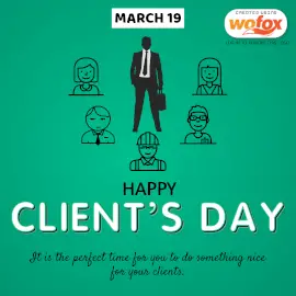 Online Editable International Clients' Day March 19 Instagram Post
