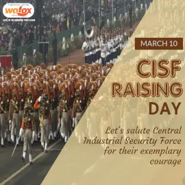 Online Editable CISF Raising Day March 10 Instagram Post
