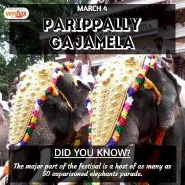Online Editable Parippally Gajamela Instagram Post