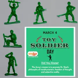 Online Editable Toy Soldier Day March 4 Instagram Post