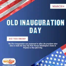 Online Editable Old Inauguration Day March 4 Instagram Post