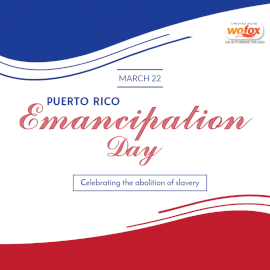Online Editable Emancipation Day in Puerto Rico March 22 Social Media Post