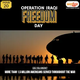 Online Editable Operation Iraqi Freedom Instagram Post