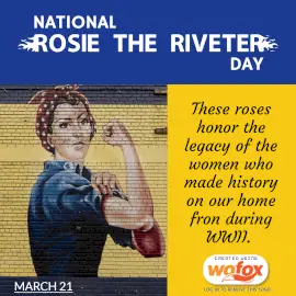 Online Editable National Rosie the Riveter Day March 21 Instagram Post